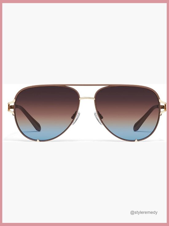 Metal Frame Sunglasses with UV Protection, Round Lenses
